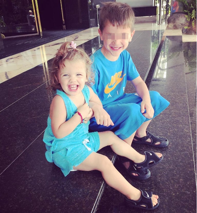 Wanda Nara, sus hijos y Mauro Icardi, de vacaciones en Gran Canaria (Fotos: Instagram).
