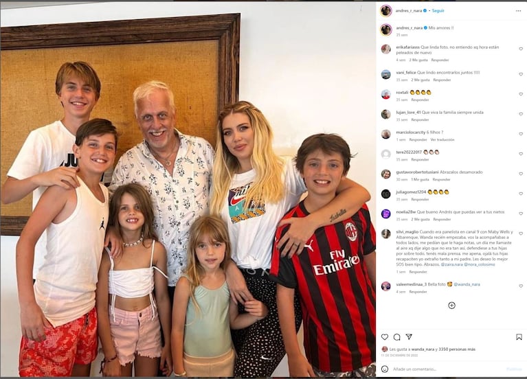 Wanda Nara tomó una drástica medida contra su papá Andrés Nara y Alicia Barbasola