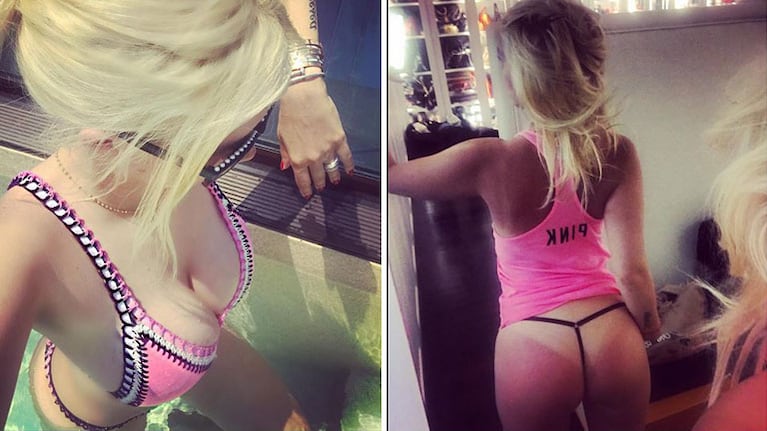 Wanda Nara volvió a exhibir su lomazo. (Foto: Instagram)