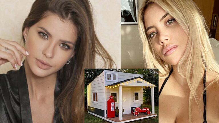 Wanda Nara y China Suárez coincidieron por un costoso canje.