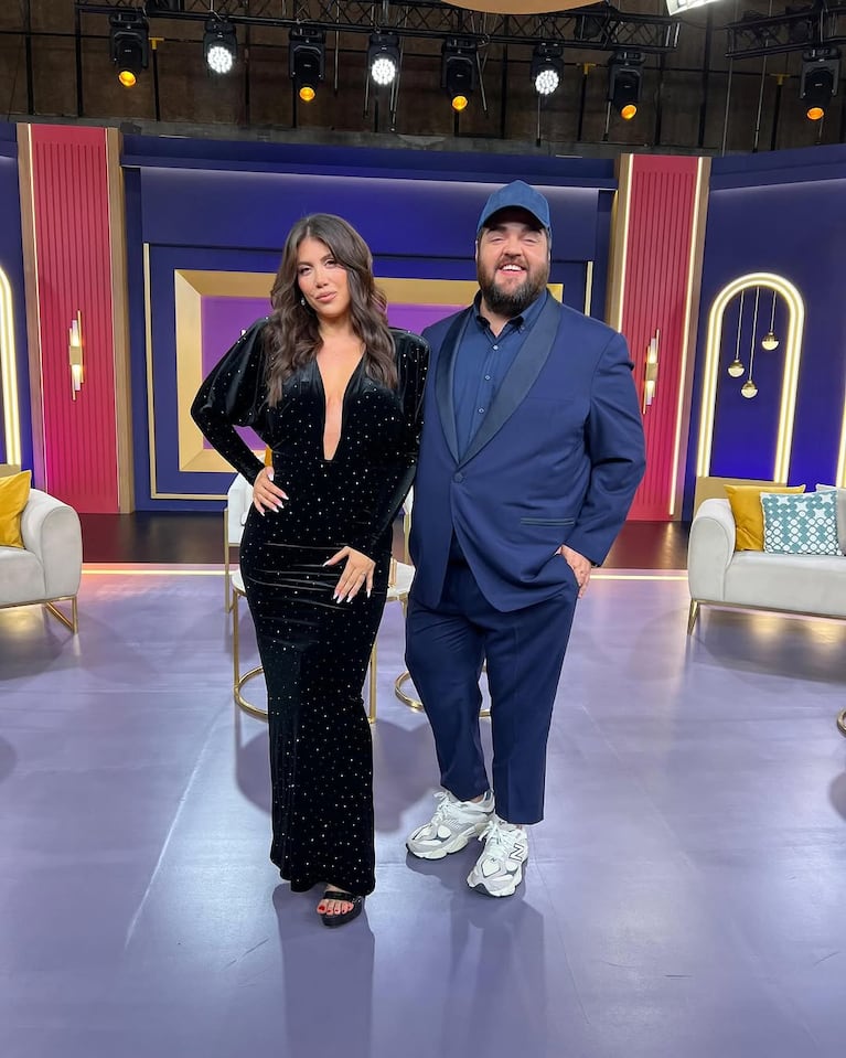 Wanda Nara y Darío Barassi en Love is Blind. (Foto: @DarioBarassi)