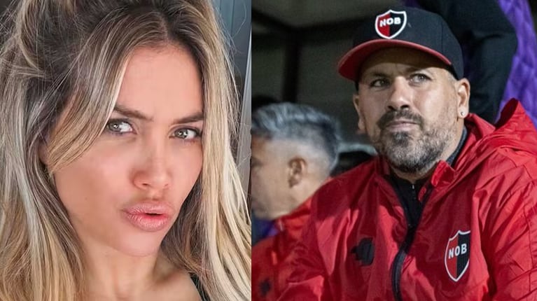 Wanda Nara y el Ogro Fabbiani. Fotos: Instagram y X.