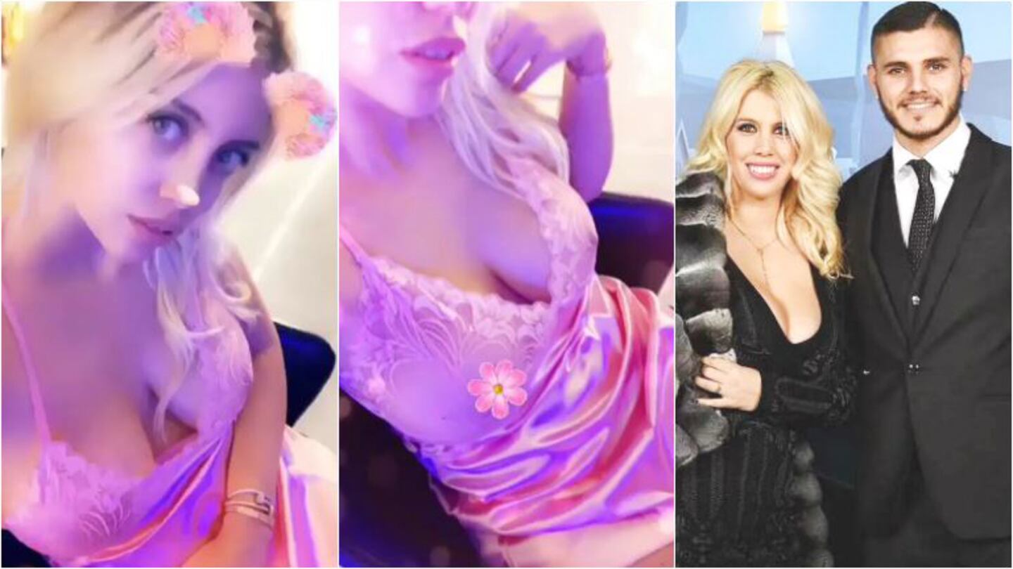 Wanda Nara y el regalo súper sexy que le hizo Mauro Icardi: Qué hermoso este vestido que me trajo mi marido