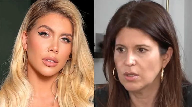 Wanda Nara y Elba Marcovecchio.