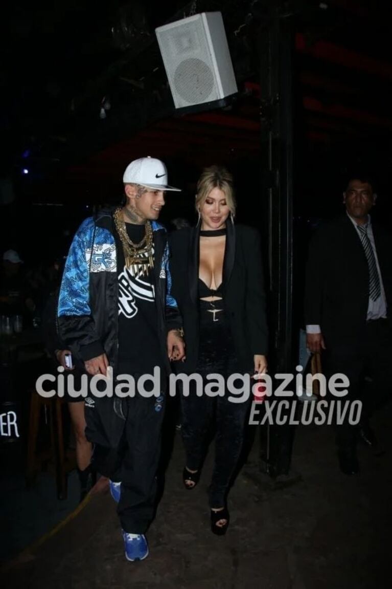 Wanda Nara y L-Gante estrenaron su videoclip a pura pasión y mimos en pleno romance