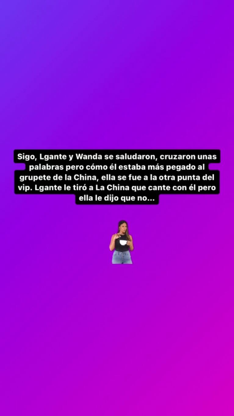 Wanda Nara y la China Suárez encendieron las alertas en una fiesta electrónica: "¡Qué corajuda Euge!"