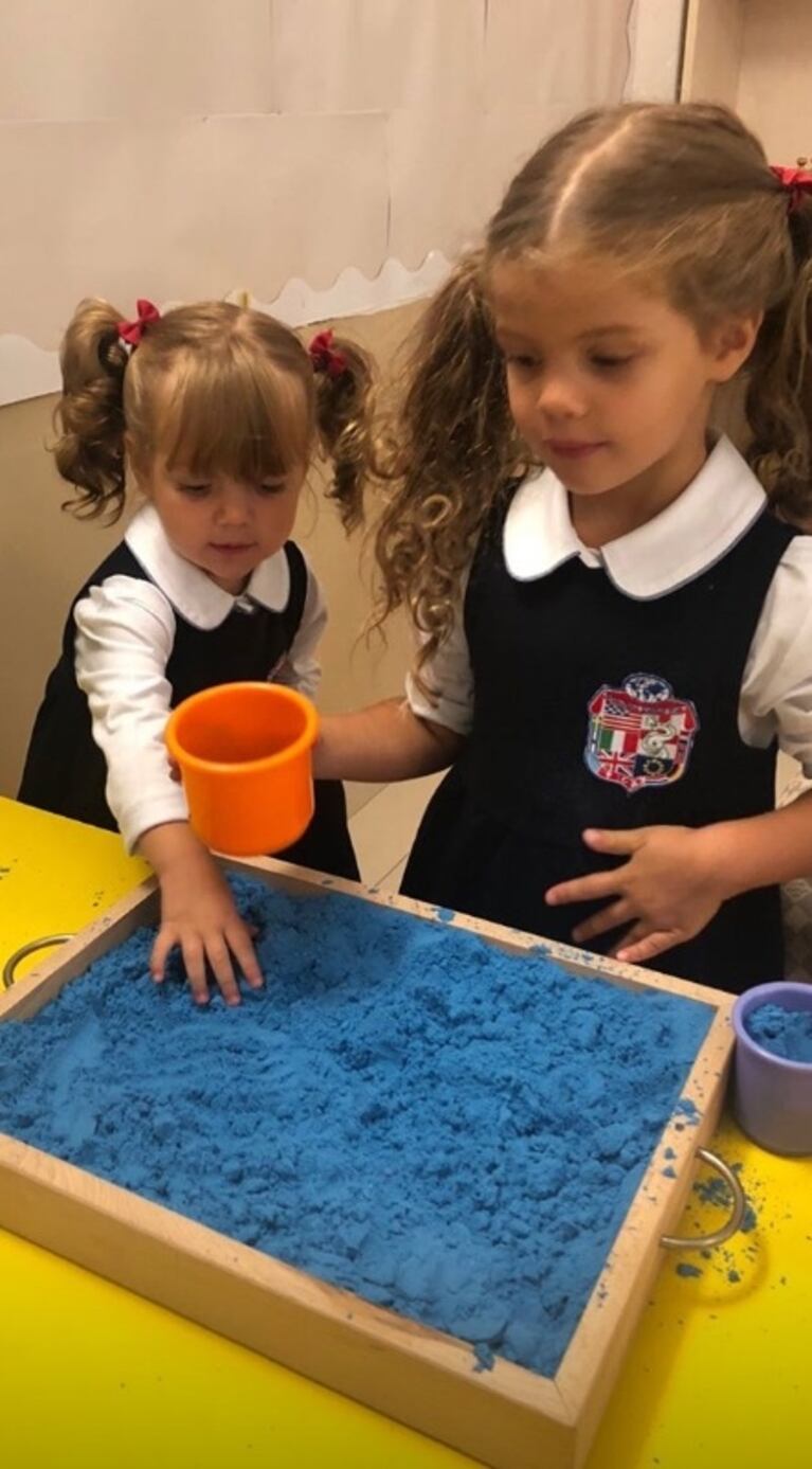 Wanda Nara y las fotos del primer día de clases de sus hijos: "Tantas emociones e ilusiones para ellos y para mí"