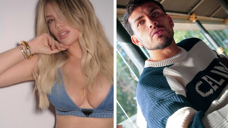 Wanda Nara y Leandro Paredes, ¿juntos en un video? (Fotos: IG @wanda_nara / @leoparedes20)
