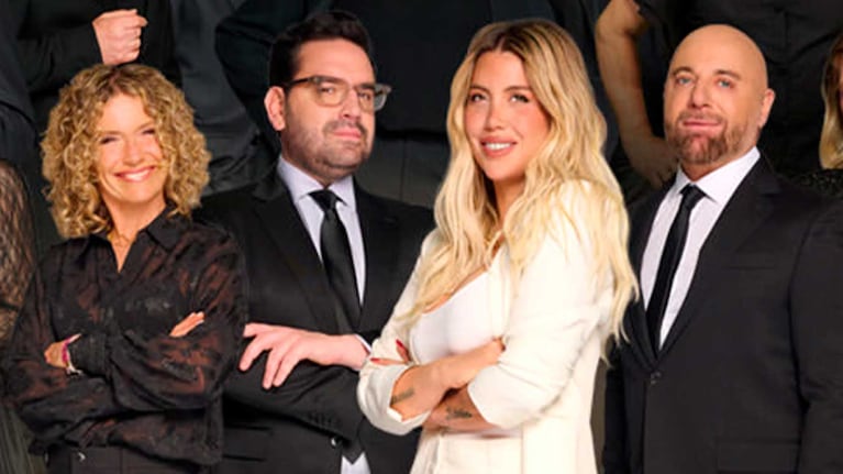 Wanda Nara y los jurados de MasterChef Celebrity (Foto: Instagran @masterchefarg)