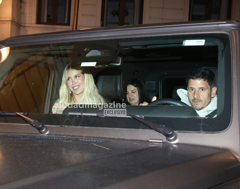 Wanda Nara y Martín Migueles en un evento de lujo (Foto: Movilpress).