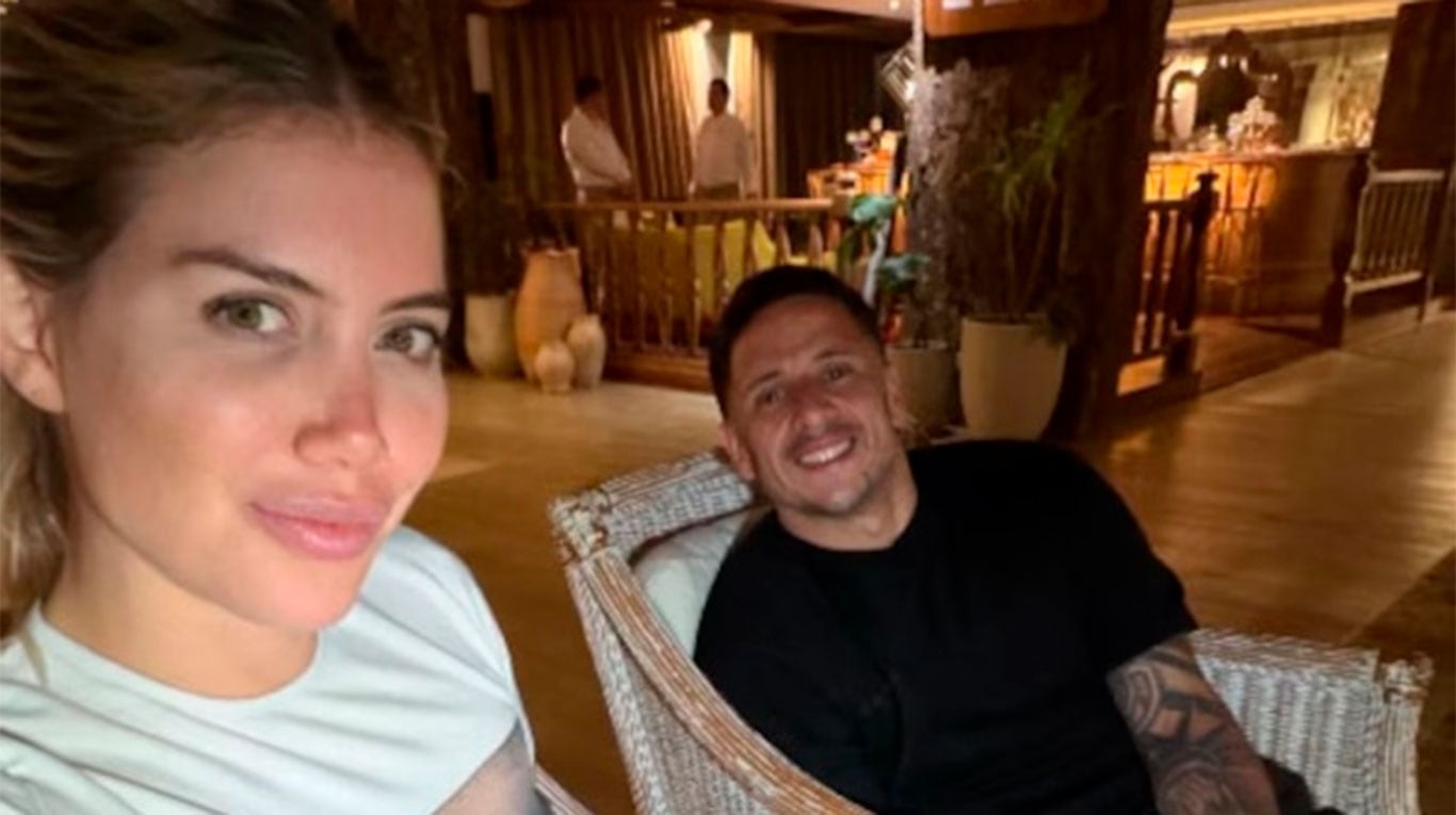 Wanda Nara y Martín Migueles (Foto: Instagram/@wanda_nara).