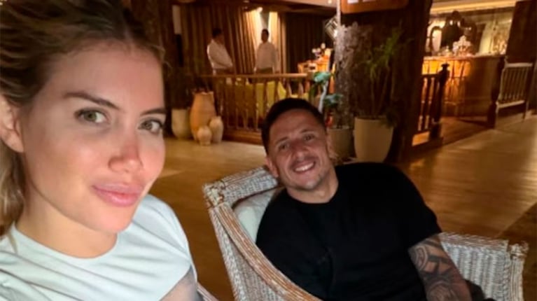 Wanda Nara y Martín Migueles (Foto: Instagram/@wanda_nara).