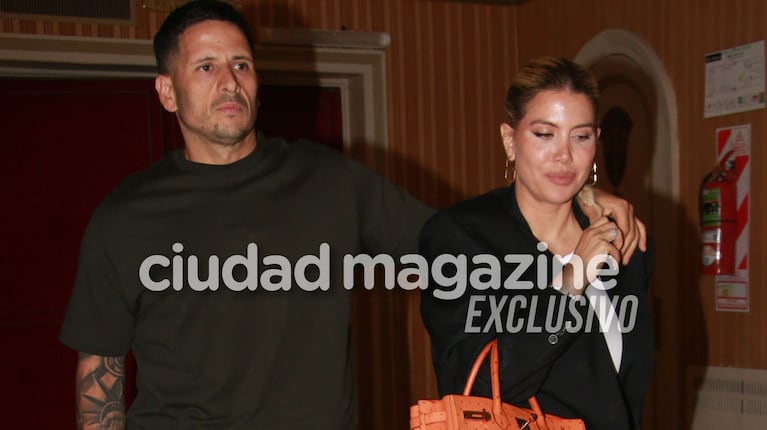 Wanda Nara y Martín Migueles (Foto: Movilpress)