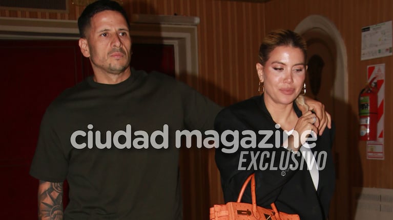 Wanda Nara y Martín Migueles (Foto: Movilpress)