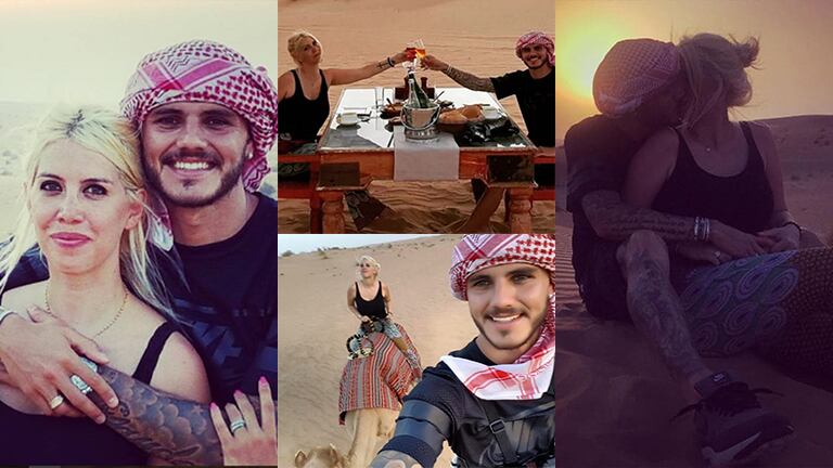 Wanda Nara y Mauro Icardi
