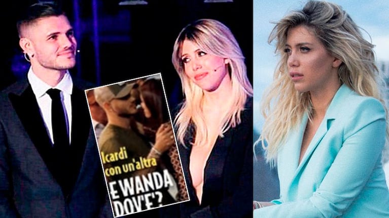 Wanda Nara y Mauro Icardi