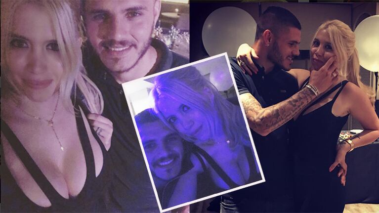 Wanda Nara y Mauro Icardi