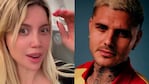Wanda Nara y Mauro Icardi.
