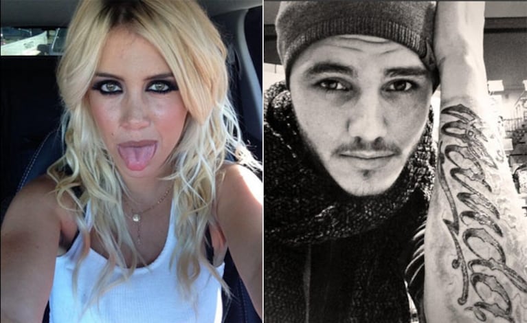 Wanda Nara y Mauro Icardi, a full con Twitter. (Foto: Web)