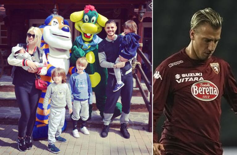 Wanda Nara y Mauro Icardi continúan enfrentados a Maxi López. (Foto: Web)