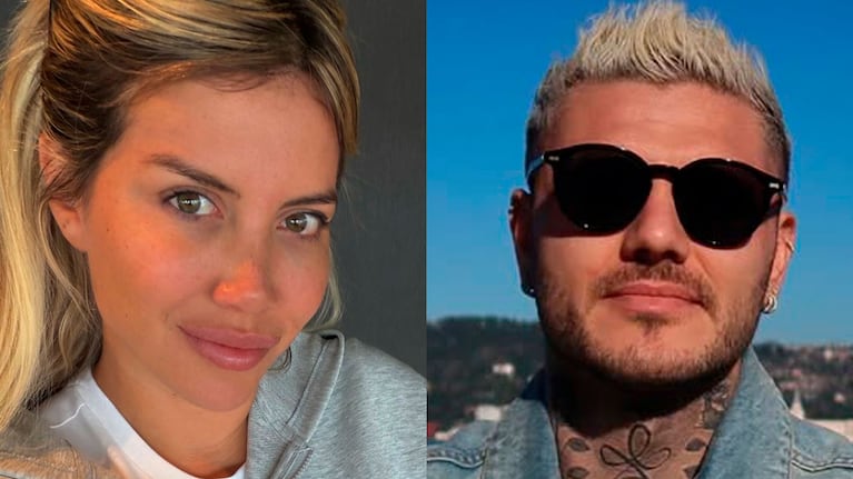 Wanda Nara y Mauro Icardi. (Foto: IG)