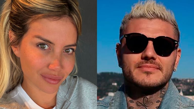 Wanda Nara y Mauro Icardi. (Foto: IG)