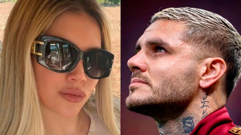 Wanda Nara y Mauro Icardi. (Foto: IG)