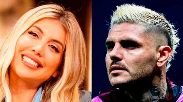 Wanda Nara y Mauro Icardi. (Foto: IG)