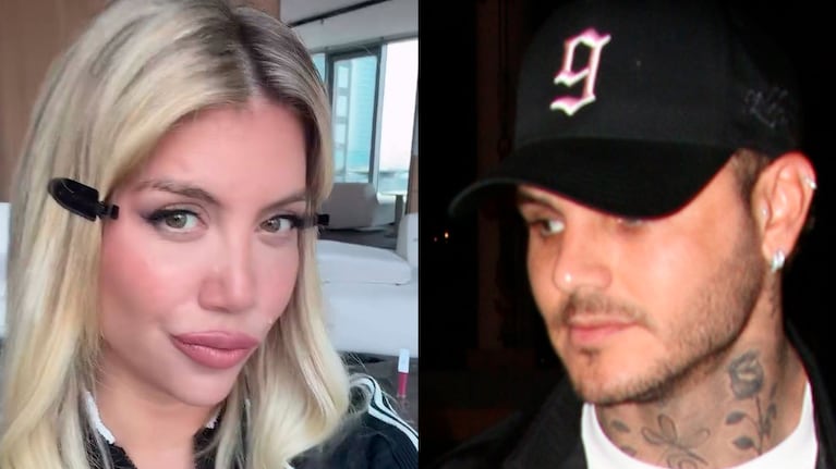 Wanda Nara y Mauro Icardi. (Foto: Instagram y Ciudad)