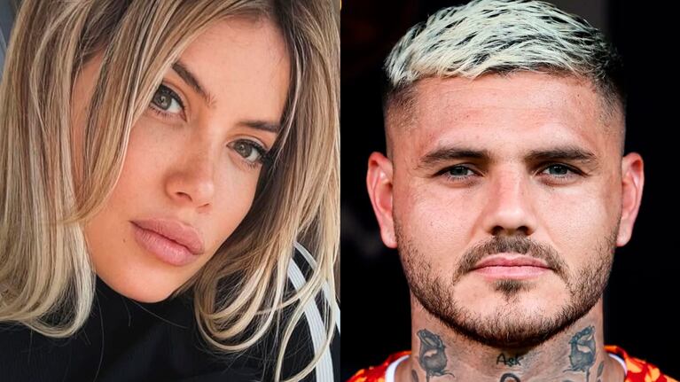 Wanda Nara y Mauro Icardi. (Fotos: Instagram @wanda_nara y @mauroicardi)