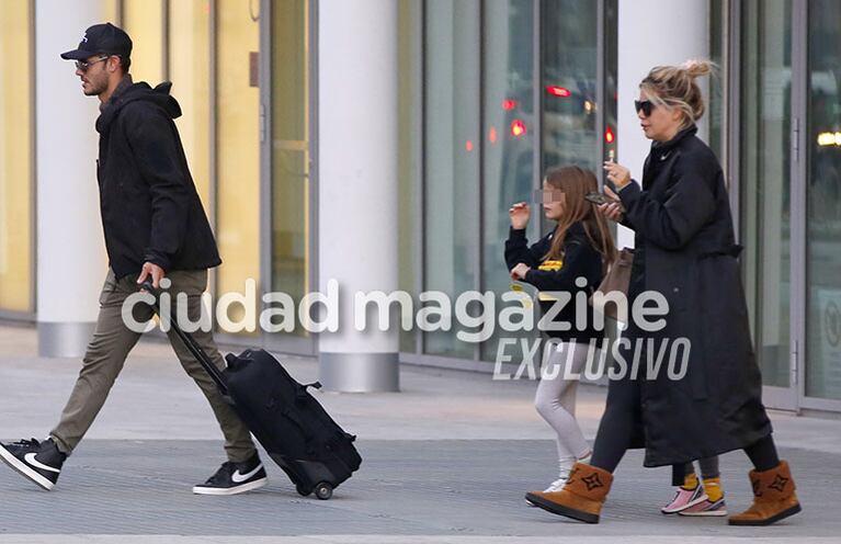 Wanda Nara y Mauro Icardi fueron fotografiados juntos en Europa en medio de la polémica (Fotos: GrosbyGroup).