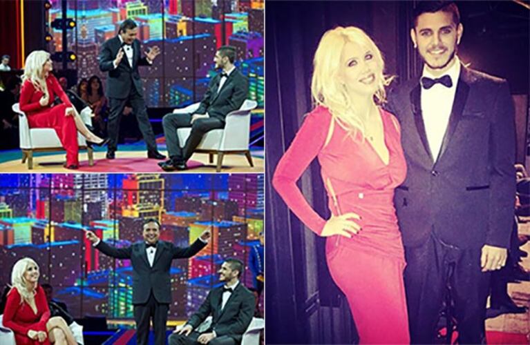 Wanda Nara y Mauro Icardi hablaron de Maxi López en la TV italiana. (Fotos: Gazzetta.it)