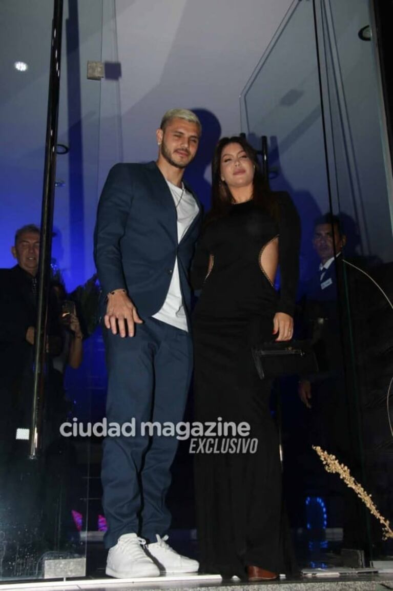 Wanda Nara y Mauro Icardi, juntos en el casamiento de Lizy Tagliani: "Que seas siempre muy feliz"