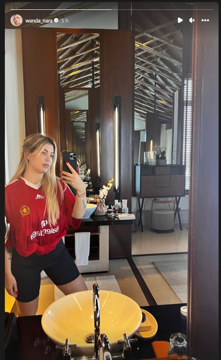 Wanda Nara y Mauro Icardi: mini luna de miel en las Islas Maldivas