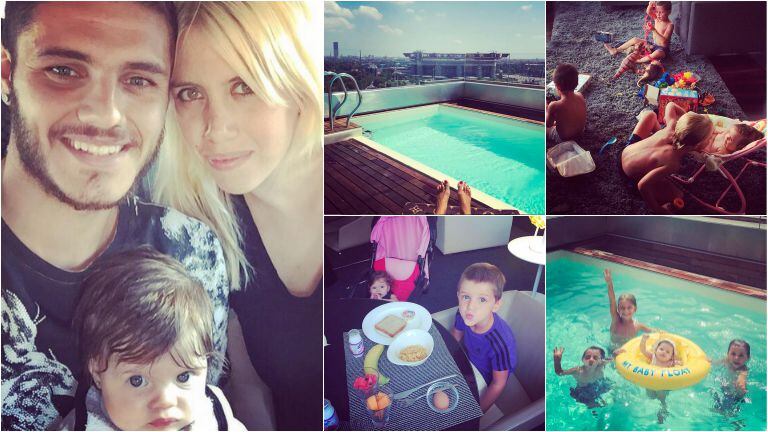 Wanda Nara y Mauro Icardi mostraron su nueva y lujosa casa. Foto: Instagram