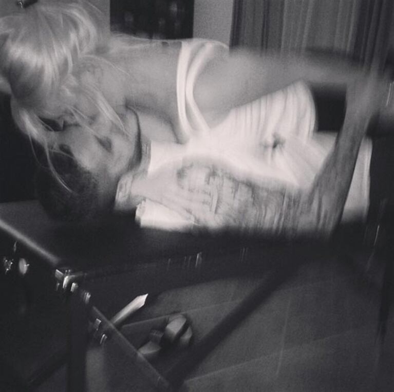 Wanda Nara y Mauro Icardi, muy hot. (Foto: Instagram)