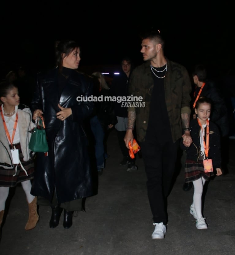 Wanda Nara y Mauro Icardi tuvieron su primera salida en familia por Buenos Aires: las fotos