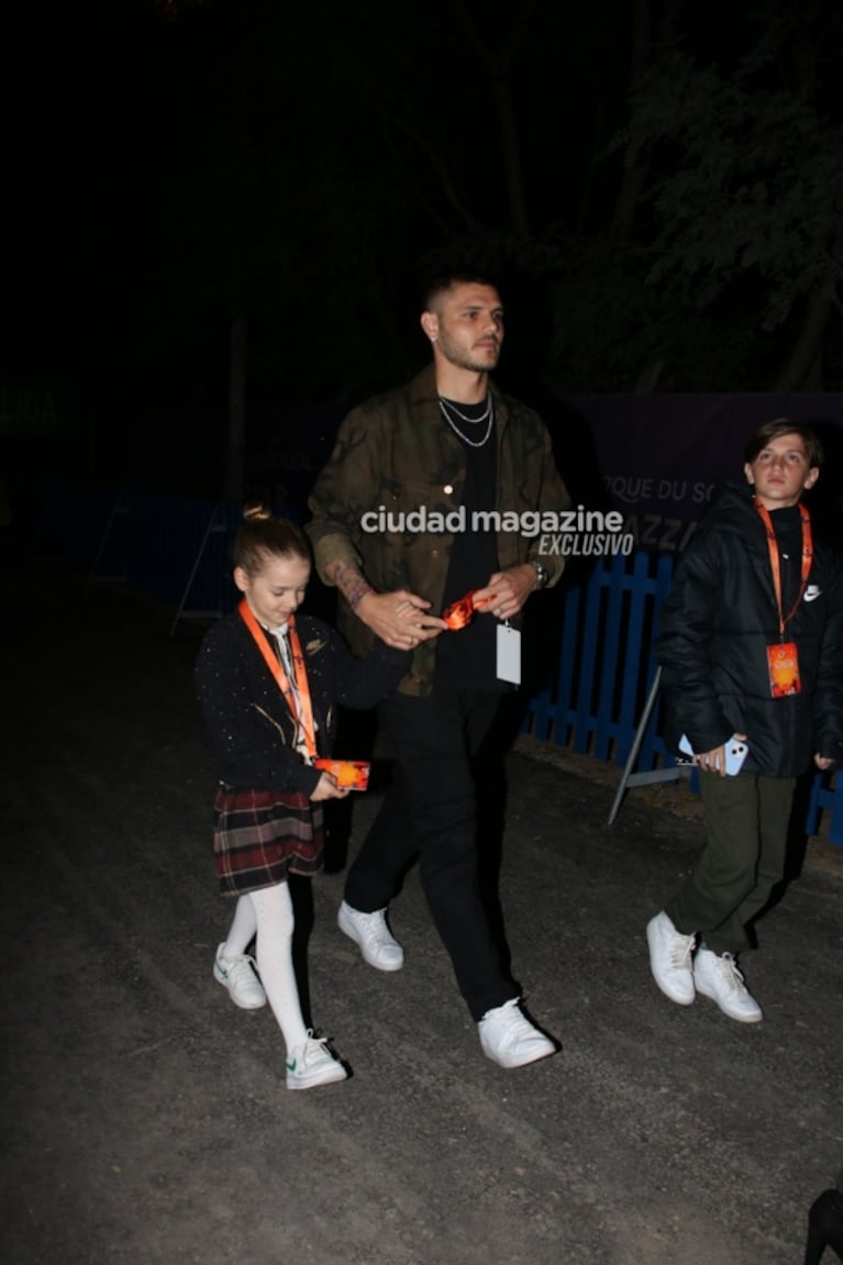 Wanda Nara y Mauro Icardi tuvieron su primera salida en familia por Buenos Aires: las fotos