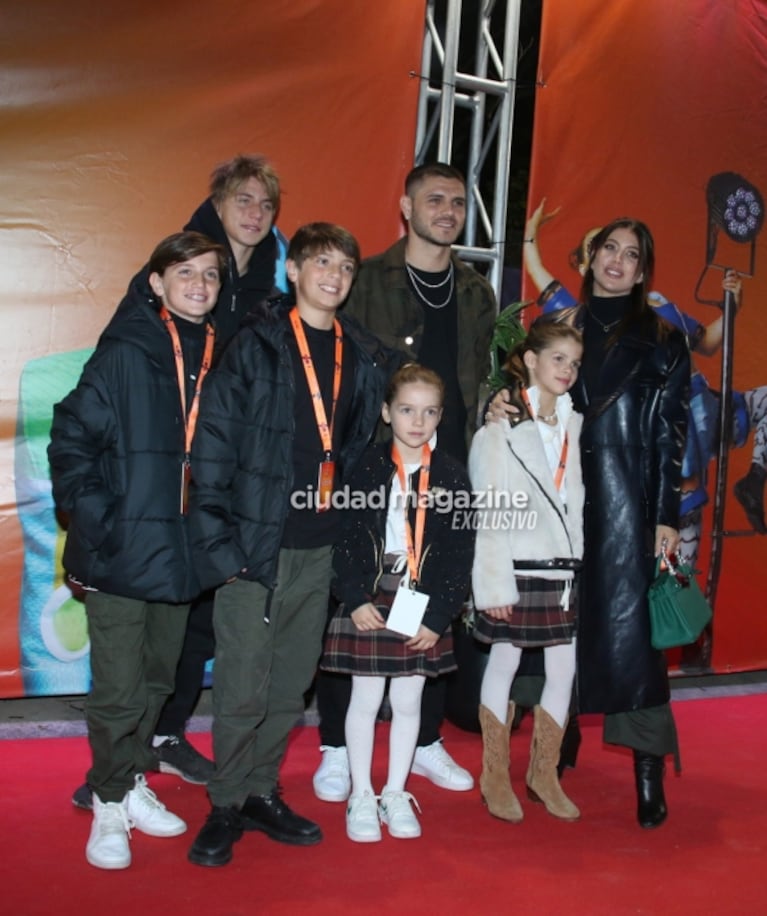 Wanda Nara y Mauro Icardi tuvieron su primera salida en familia por Buenos Aires: las fotos