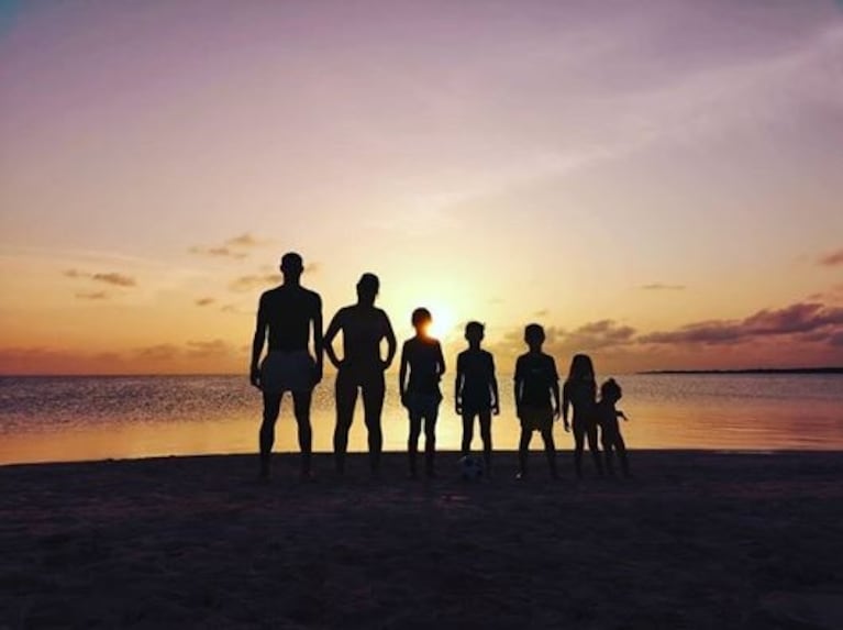 Wanda Nara y Mauro Icardi, vacaciones extra large: paraíso en familia en las islas Turcas y Caicos 