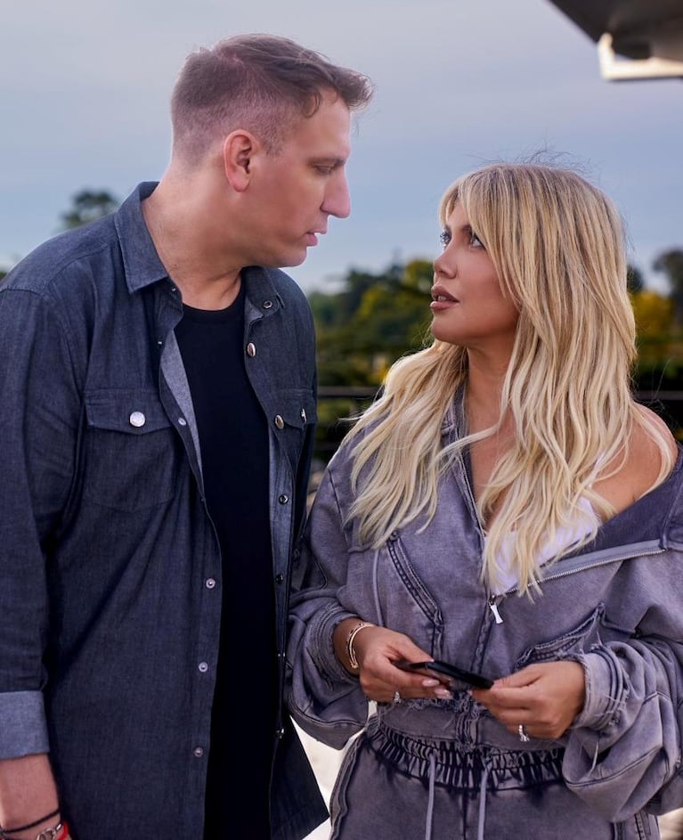 Wanda Nara y Maxi López estrenan su serie vertical (Foto: Prensa).