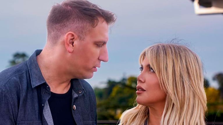 Wanda Nara y Maxi Lopez (Foto: Prensa).
