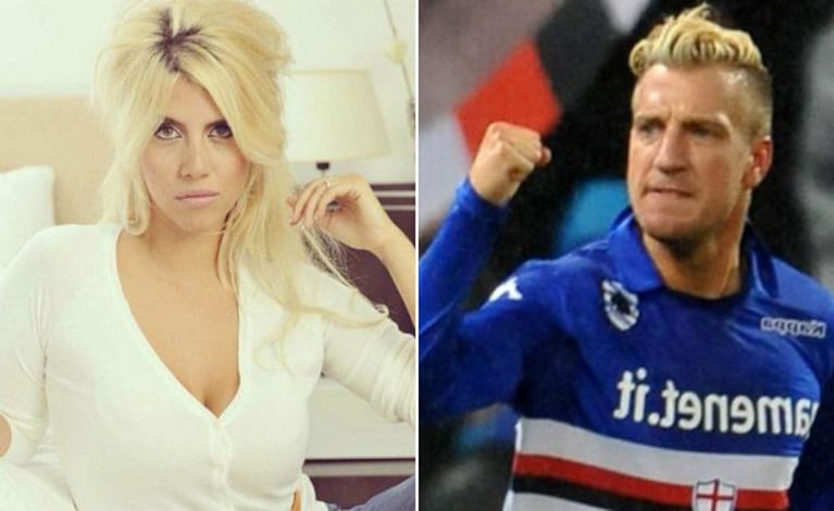 Wanda Nara y Maxi López (Fotos: Web)