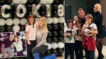 Wanda Nara y Maxi López, juntos en el cumpleaños de su hijo Constantino