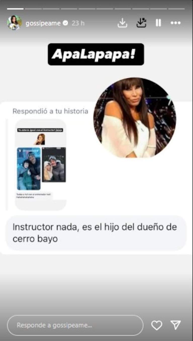 Wanda Nara y Pampita posaron con el mismo hombre en el sur | Créditos: Instagram @gossipeame