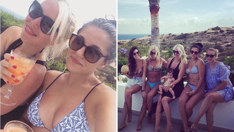 Wanda Nara y su cuñadita sexy, diosas en Ibiza. (Foto: Instagram)