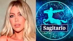 Wanda Nara y su signo (Fotos: redes sociales y IA).