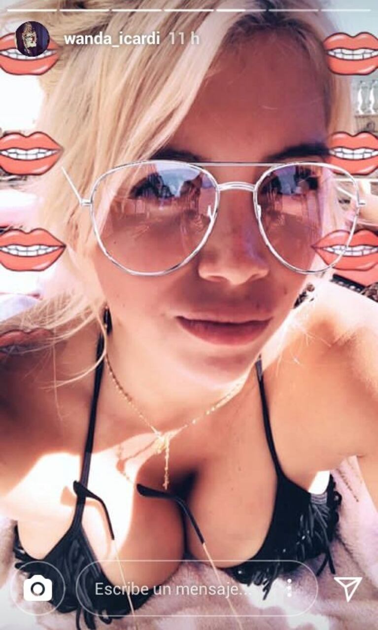 Wanda Nara y sus fotos hot veraniegas en nuestro país: "Summer en Argentina"