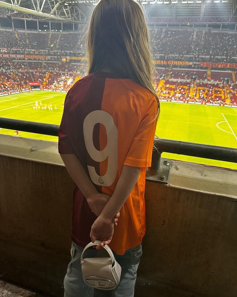 Wanda Nara y sus hijos celebraron la victoria del Galatasaray: Mauro Icardi hizo el gol de la victoria