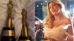 Wanda Nara y sus premios Martín Fierro (Foto: Instagram/@wanda_nara).